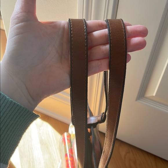 Patricia Nash Red and Brown Floral Tote Bag - Picture 9 of 13